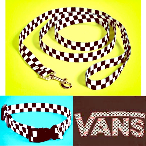 LAST! NWT Vans Checkerboard Collar Leash - Picture 6 of 6